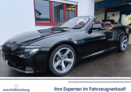 BMW 650 LCI Cabrio V8/MEMORY/BI-XEN/NAVI/TEMPMT/PDC/