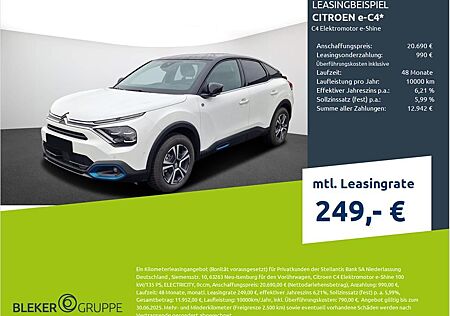 Citroën C4 e- Elektromotor Shine