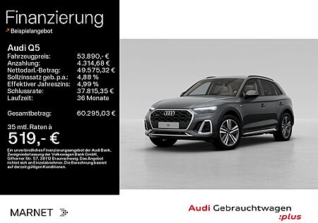 Audi Q5 50 TFSI e quattro S line*Navi*Matrix*Alu*HUD*