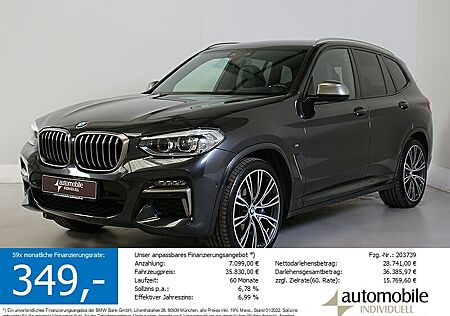 BMW X3 M40 X3 xDrive M40d LED AHK Standheizung HuD DAB H&K