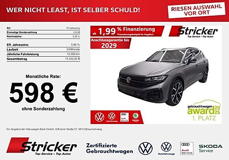 VW Touareg Volkswagen R-Line Black Style 3.0TSI 598,-ohne Anza
