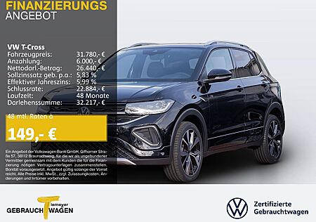 VW T-Cross Volkswagen 1.5 TSI DSG R-LINE AHK*ACC*MATRIX*APP-CO
