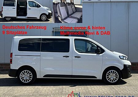 Opel Vivaro 9 Sitzer Klima vorne & hinten Navi + DAB