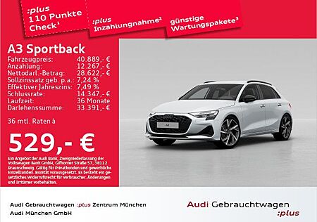 Audi A3 Sportback 35 TFSI S tronic advanced S line AH