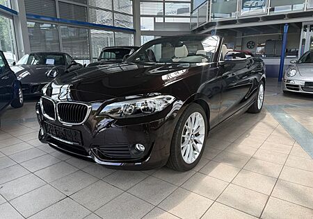BMW 218 i Cabrio , Automatik , Leder , 1.Hd , 12TKM