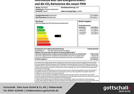 Peugeot 508 Allure BlueHDi 130 EAT8 Navi digitales Cockp