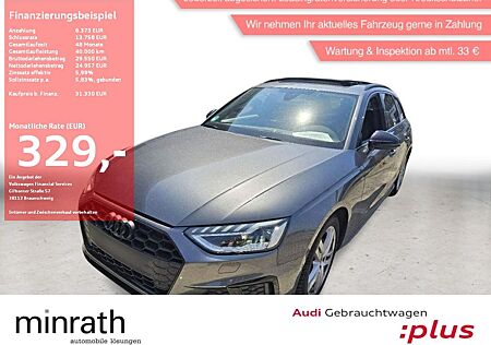 Audi A4 Avant 40 TDI Q S-Line MATRIX PANO BLACK APP