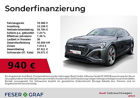 Audi Q8 Sportback 55 e-tron S line qu. 300 kW Pano