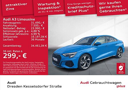 Audi A3 Limousine 35 TFSI S-Line Navi LED PDC