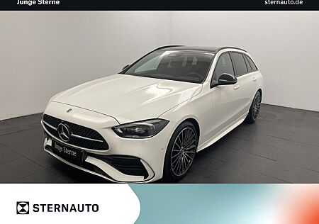 Mercedes-Benz C 300 T 4M AMG Night AHK Pano Burmester DigitalL