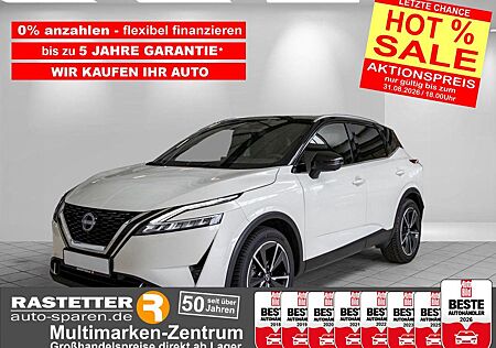Nissan Qashqai Xtronic 4x4 tekna Zweifarb+Pano+19Z+Desi