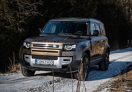Land Rover Defender 3.0 P400 110 unlackiert, HAK, VAT, luft