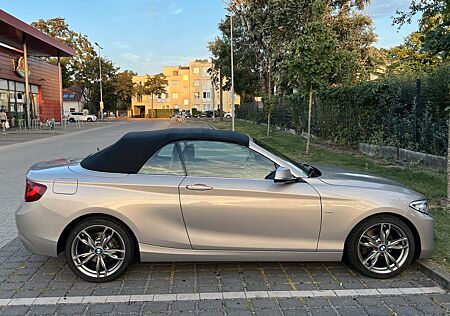 BMW 220d Cabrio Luxury Line | Xenon | Leder | Memory