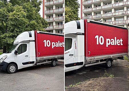 Renault Master Pritsche Plachtění 10 palet