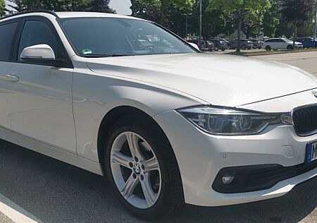BMW 318d Touring -Alpinweiss-Super Zustand