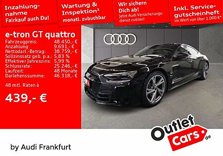 Audi e-tron GT quattro LED air suspension DAB Panoram