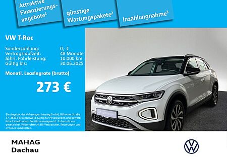 VW T-Roc Volkswagen 1.5 TSI Style LED+ Navi AHK AppConnect Rea