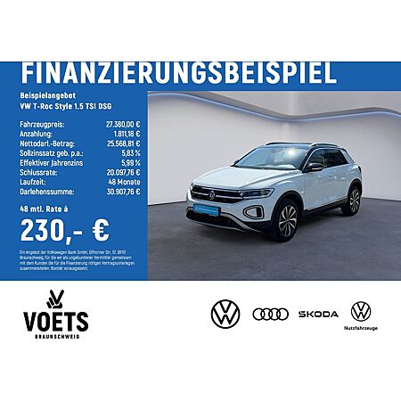 VW T-Roc leasen