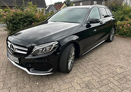 Mercedes-Benz C 220 d AMG Line Autom. +AMG LED+Pano+AHK+Leder