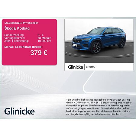 Skoda Kodiaq leasen