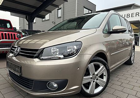 VW Touran Volkswagen Highline Leder Navi Panorama Kamera 7Sitz