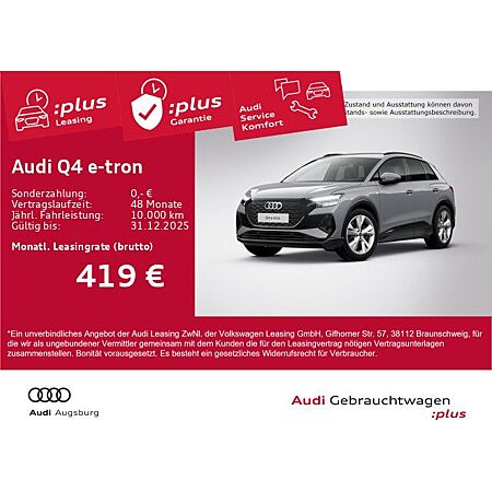Audi Q4 e-tron leasen