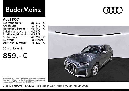 Audi SQ7 4.0 TFSI quattro AHK Stdhz Matrix Pano HUD