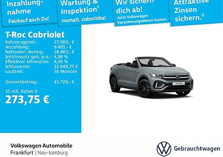 VW T-Roc Volkswagen Cabriolet R-Line 1.5 l TSI OPF 110 kW (150
