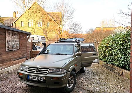 SsangYong Musso Mercedes Technik 3,5t AHK Grüne Plakette