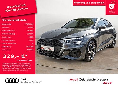 Audi A3 Sportback 45 TFSI e MATRIX ACC PDC NAVI HUD