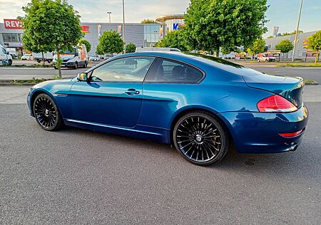 BMW 650i e63 N62 4.8L Benzin blau TÜV bis 2027