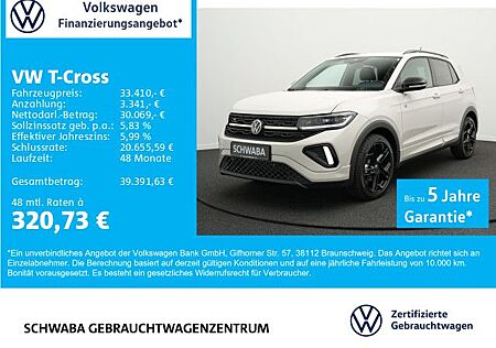 VW T-Cross Volkswagen R-Line 1.5 TSI Black Style*AHK*R-KAM*18"