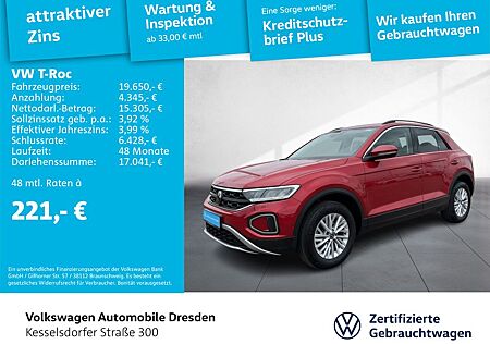 VW T-Roc Volkswagen 1.0 Life LED DAB Bluetooth