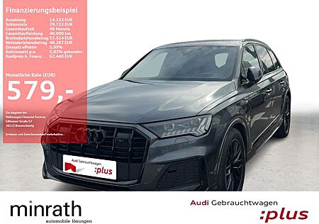 Audi Q7 50 TDI S-Line Q MATRIX+BLACK+B&O+PANO+360+STH