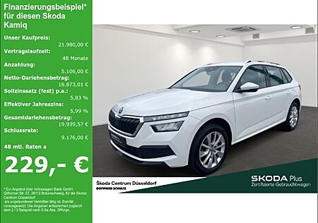 Skoda Kamiq Style TSI DSG Rückfahrkamera Wireless Smar