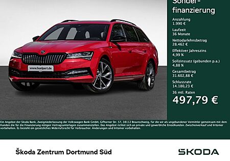 Skoda Superb Combi 1.4 iV SPORTLINE PANO AHK 360CAM 19