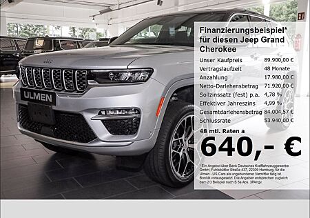 Jeep Grand Cherokee 5.7 V8 Summit Reserve Luftfahrwer