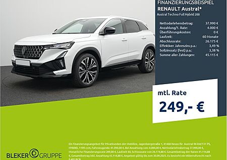 Renault Austral Techno Full Hybrid E-Tech 200