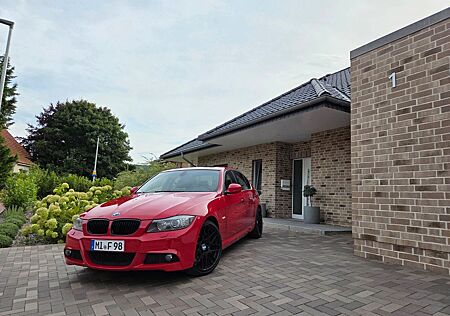 BMW 335i E90 N54 M-Paket Karmesinrot TOP