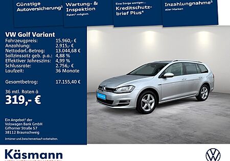 VW Golf Volkswagen VII Variant Lounge 1.4TSI AHK NAV XENON SHZ