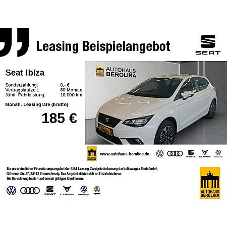 Seat Ibiza leasen