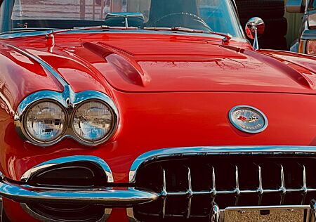 Chevrolet Corvette Sehr schöne 58er Cabrio 2 Dächer