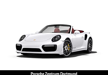 Porsche 991 911 Turbo S Cabriolet Burmester Verdeck Rot