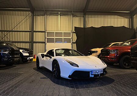 Ferrari 488 Spider BIANCO AVUS CARBON HELE