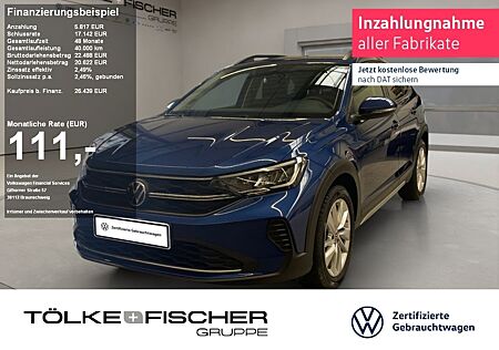 VW Taigo Volkswagen 1.0 TSI Life Virtual SHZ AHK LM LED PDC