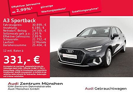 Audi A3 Sportback 40 TFSI e S tronic advanced Pano/Vi