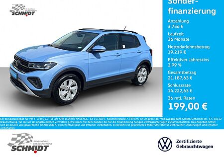 VW T-Cross Volkswagen 1.0 TSI Life AHK LED RFK NAVI ACC