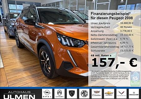 Peugeot 2008 e- GT Elektromotor 136 Navi Rückfahrkamera