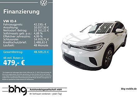VW ID.4 Volkswagen Pro mit Infotainment-Paket