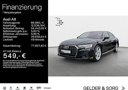 Audi A8 60 TFSIe quattro S Line HuD*Pano*air*Nacht*